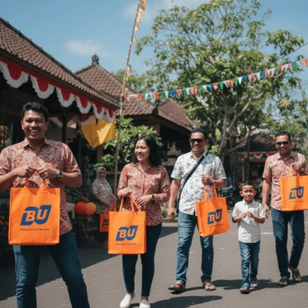 Tas Promosi Spunbond untuk Campaign Bank di Bali